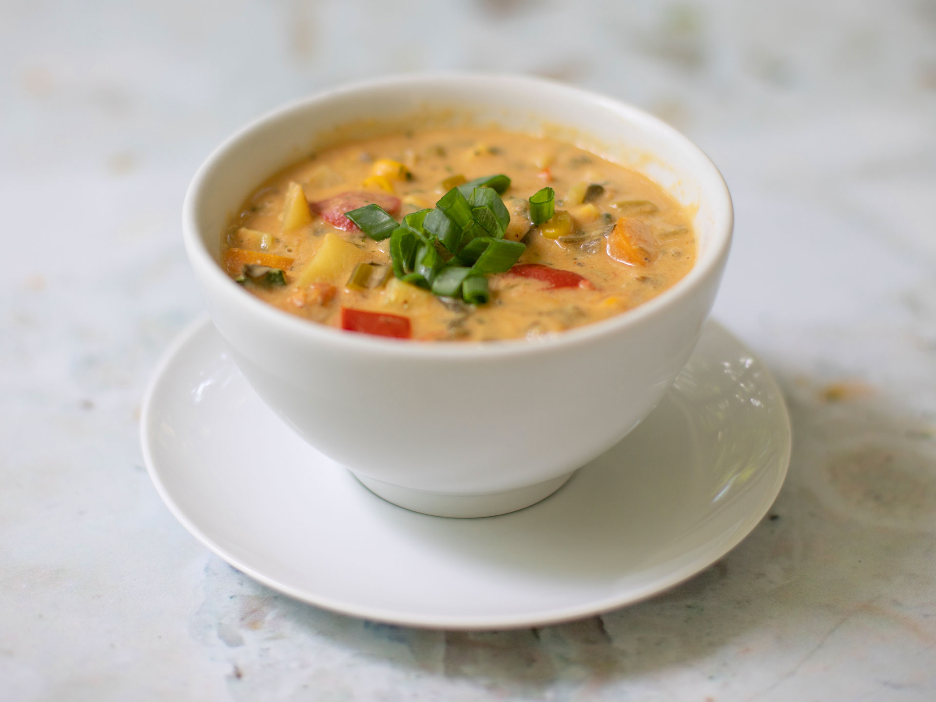 Zucchini Corn Chowder Recipe